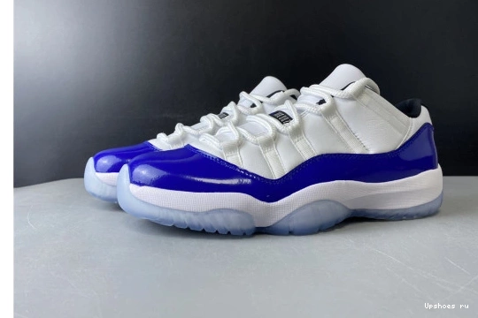 11 White Retro Air Jordan Concord Low AH7860-100 AH7860-100 0606